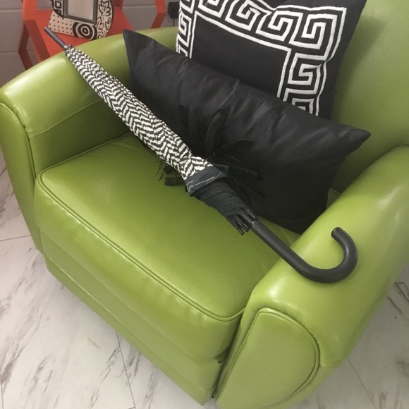 HAAS. JORDEN. GOLF UMBRELLA NIP NAVY N WHITE STRIPE - Picture 6 of 10